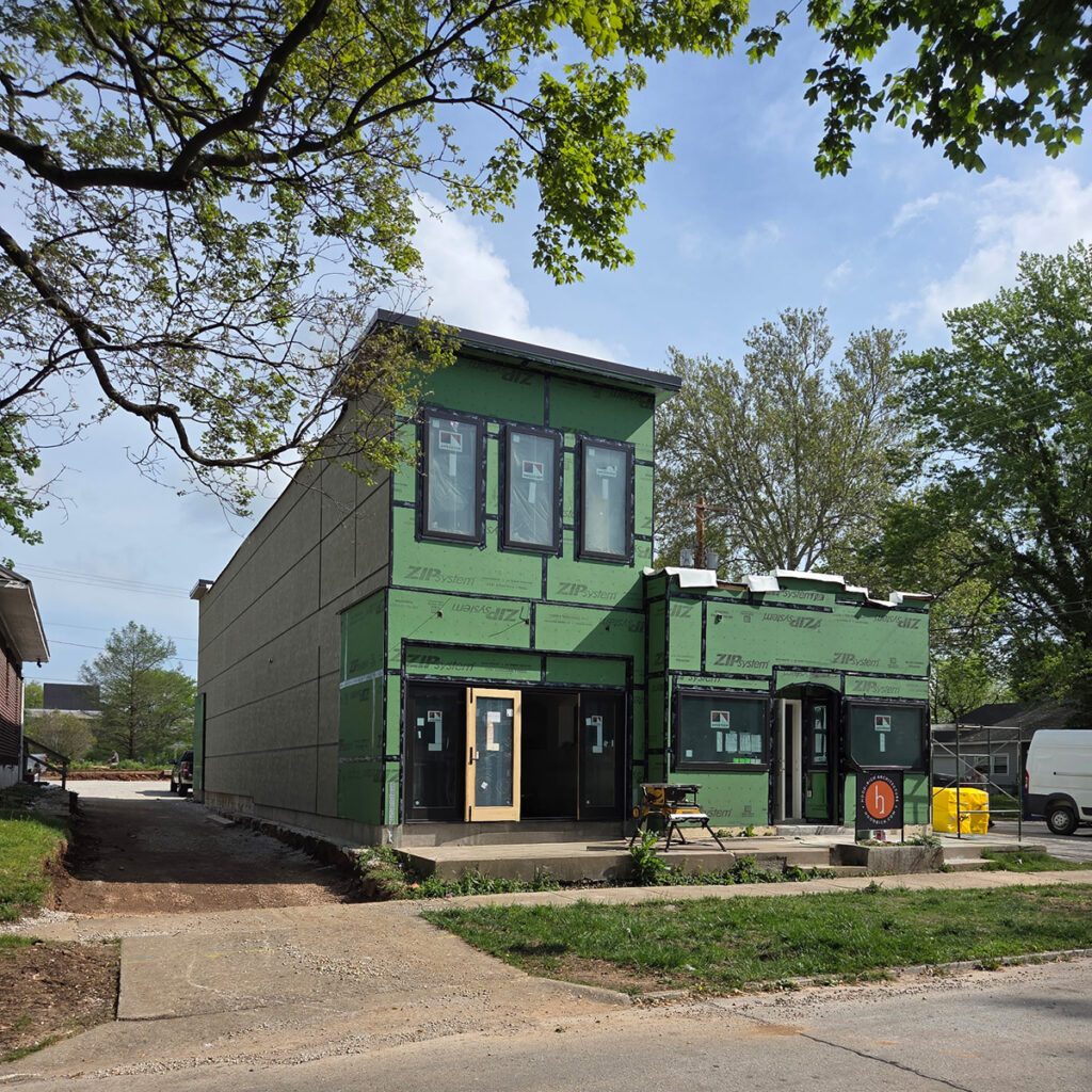 Delmar construction progress April 2025
